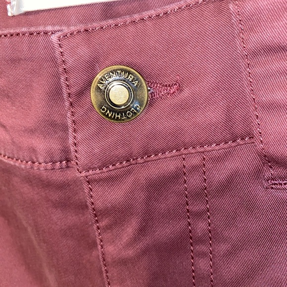 Aventura Women's Deep Burgundy Skinny Jeans - Picture 5 of 8